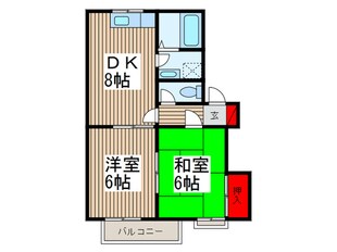 ムーンシャイン参番館の物件間取画像